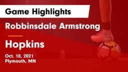 Robbinsdale Armstrong  vs Hopkins  Game Highlights - Oct. 10, 2021