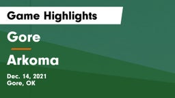 Gore  vs Arkoma  Game Highlights - Dec. 14, 2021