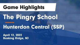 The Pingry School vs Hunterdon Central (SSP) Game Highlights - April 12, 2022