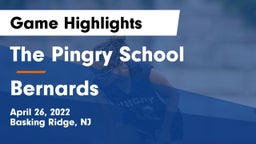 The Pingry School vs Bernards  Game Highlights - April 26, 2022