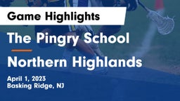 The Pingry School vs Northern Highlands  Game Highlights - April 1, 2023