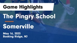 The Pingry School vs Somerville  Game Highlights - May 16, 2023