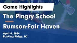 The Pingry School vs Rumson-Fair Haven  Game Highlights - April 6, 2024