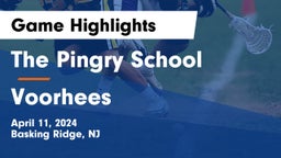 The Pingry School vs Voorhees  Game Highlights - April 11, 2024