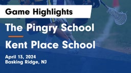 The Pingry School vs Kent Place School Game Highlights - April 13, 2024