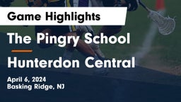 The Pingry School vs Hunterdon Central  Game Highlights - April 6, 2024