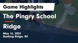 The Pingry School vs Ridge  Game Highlights - May 16, 2024