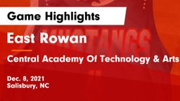 East Rowan  vs Central Academy Of Technology & Arts Game Highlights - Dec. 8, 2021