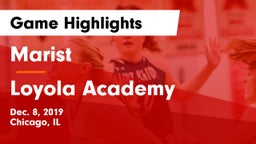 Marist  vs Loyola Academy  Game Highlights - Dec. 8, 2019