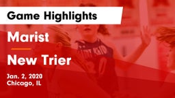 Marist  vs New Trier  Game Highlights - Jan. 2, 2020