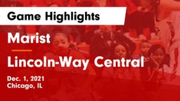 Marist  vs Lincoln-Way Central  Game Highlights - Dec. 1, 2021