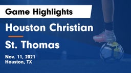 Houston Christian  vs St. Thomas  Game Highlights - Nov. 11, 2021