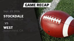 Recap: Stockdale  vs. West  2016
