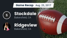Recap: Stockdale  vs. Ridgeview  2017