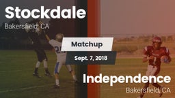 Matchup: Stockdale High vs. Independence  2018