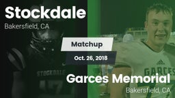 Matchup: Stockdale High vs. Garces Memorial  2018
