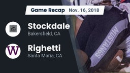 Recap: Stockdale  vs. Righetti  2018
