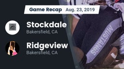 Recap: Stockdale  vs. Ridgeview  2019