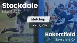 Matchup: Stockdale High vs. Bakersfield  2019