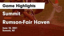 Summit  vs Rumson-Fair Haven  Game Highlights - June 10, 2021