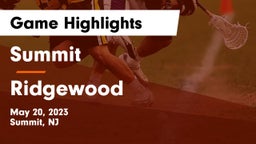 Summit  vs Ridgewood  Game Highlights - May 20, 2023
