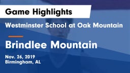 Westminster School at Oak Mountain  vs Brindlee Mountain  Game Highlights - Nov. 26, 2019