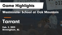 Westminster School at Oak Mountain  vs Tarrant  Game Highlights - Feb. 2, 2023