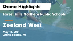 Forest Hills Northern Public Schools vs Zeeland West  Game Highlights - May 14, 2021