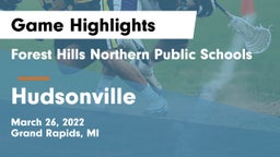 Forest Hills Northern Public Schools vs Hudsonville  Game Highlights - March 26, 2022