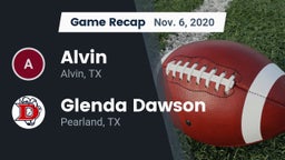 Recap: Alvin  vs. Glenda Dawson  2020
