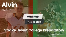 Matchup: Alvin  vs. Strake Jesuit College Preparatory 2020