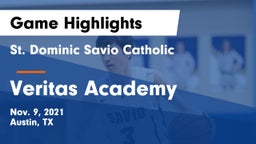 St. Dominic Savio Catholic  vs Veritas Academy Game Highlights - Nov. 9, 2021