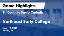 St. Dominic Savio Catholic  vs Northeast Early College  Game Highlights - Nov. 12, 2021