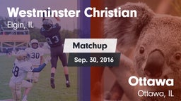 Matchup: Westminster vs. Ottawa  2016