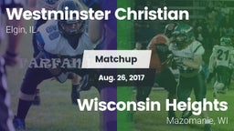 Matchup: Westminster vs. Wisconsin Heights  2017