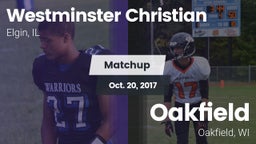Matchup: Westminster vs. Oakfield  2017