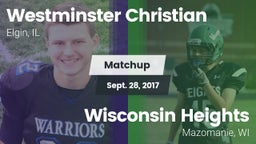 Matchup: Westminster vs. Wisconsin Heights  2017
