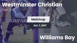 Matchup: Westminster vs. Williams Bay 2017