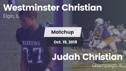 Matchup: Westminster vs. Judah Christian  2018