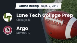 Recap: Lane Tech College Prep vs. Argo  2019
