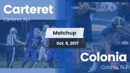 Matchup: Carteret  vs. Colonia  2017