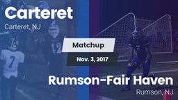Matchup: Carteret  vs. Rumson-Fair Haven  2017