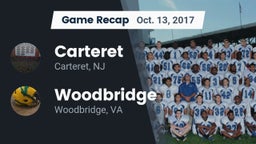 Recap: Carteret  vs. Woodbridge  2017