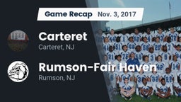 Recap: Carteret  vs. Rumson-Fair Haven  2017