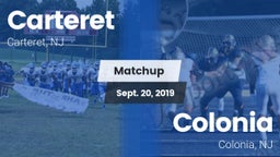 Matchup: Carteret  vs. Colonia  2019