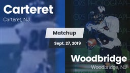 Matchup: Carteret  vs. Woodbridge  2019