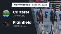 Recap: Carteret  vs. Plainfield  2022