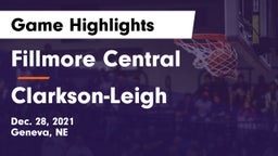 Fillmore Central  vs Clarkson-Leigh  Game Highlights - Dec. 28, 2021