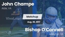 Matchup: John Champe vs. Bishop O'Connell  2017