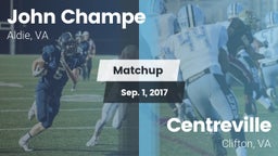 Matchup: John Champe vs. Centreville  2017